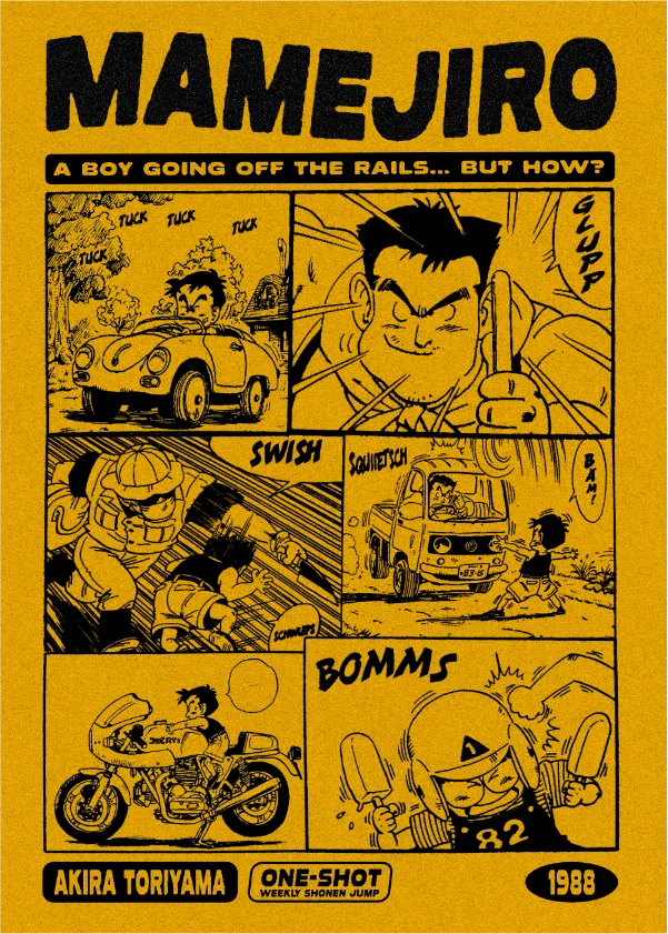 Go to "Toriyama Short Stories" detail page