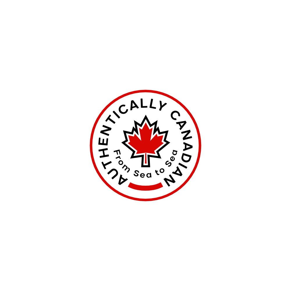 Authentically Canadian Logo on a light background