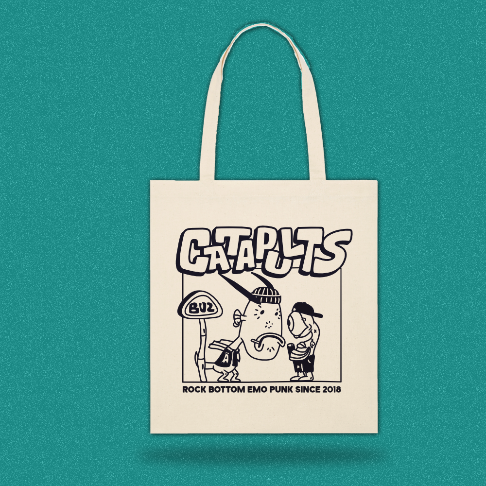 Catapults - Our Current Life cover backside artwork