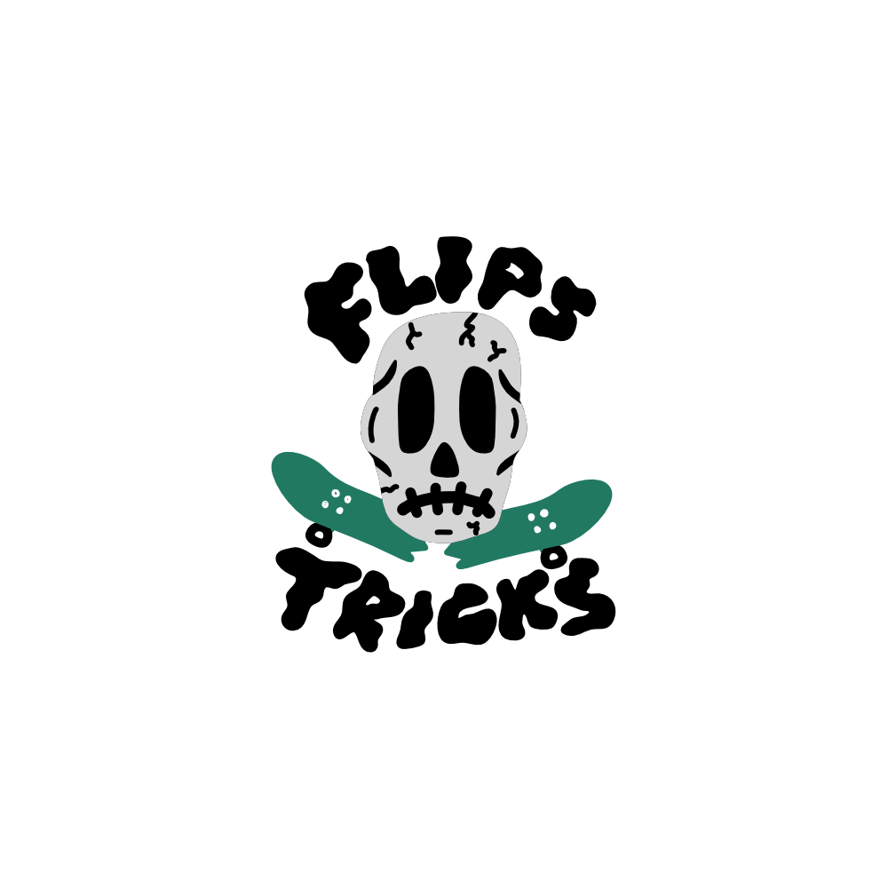 Flips & Tricks logo variant on white background