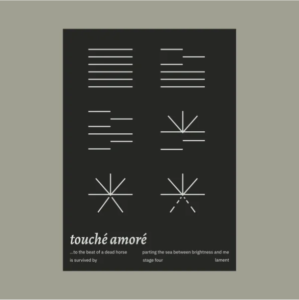 Go to "Touche Amore Discography Poster" detail page